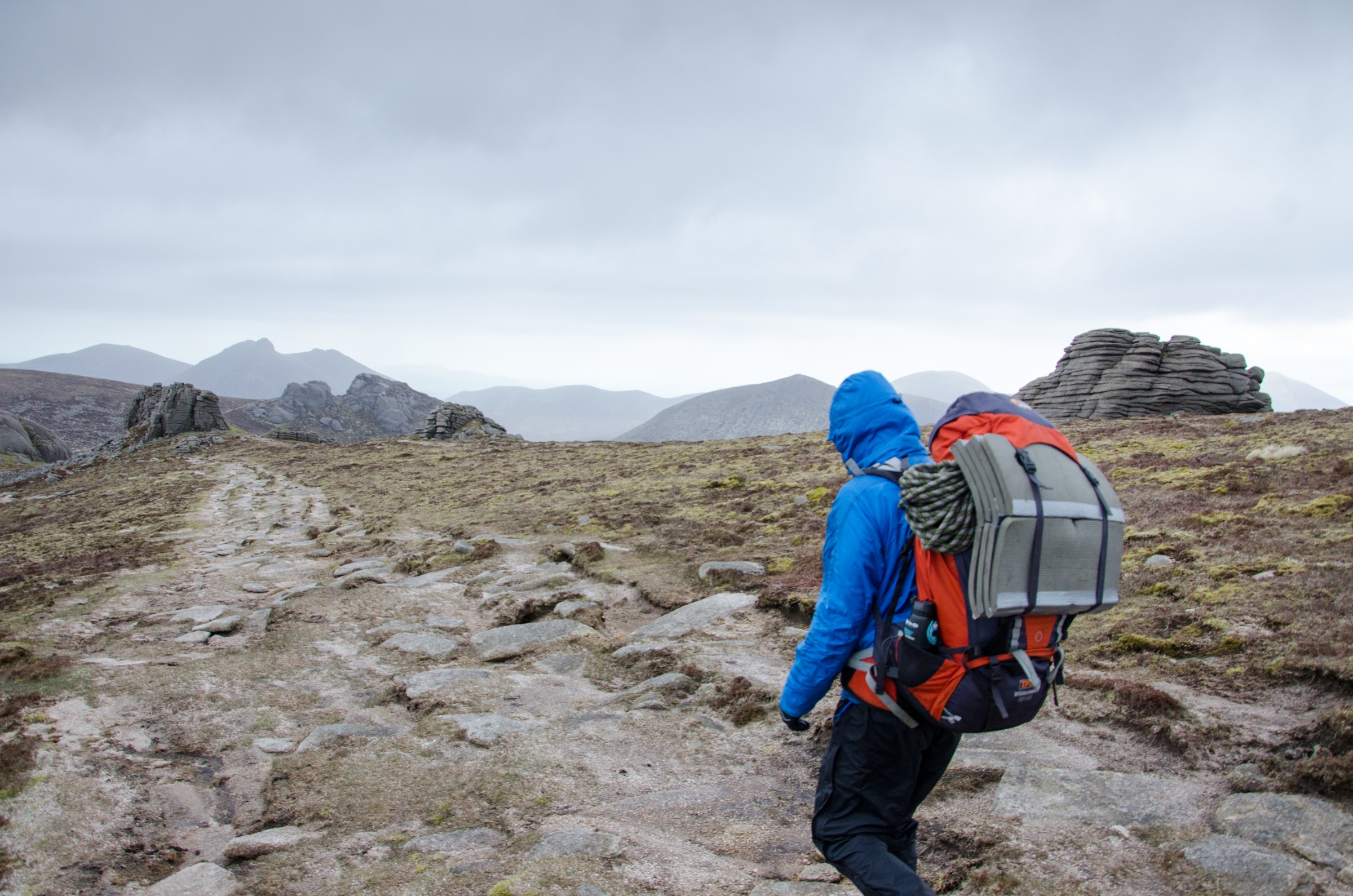 The trail to the North tor