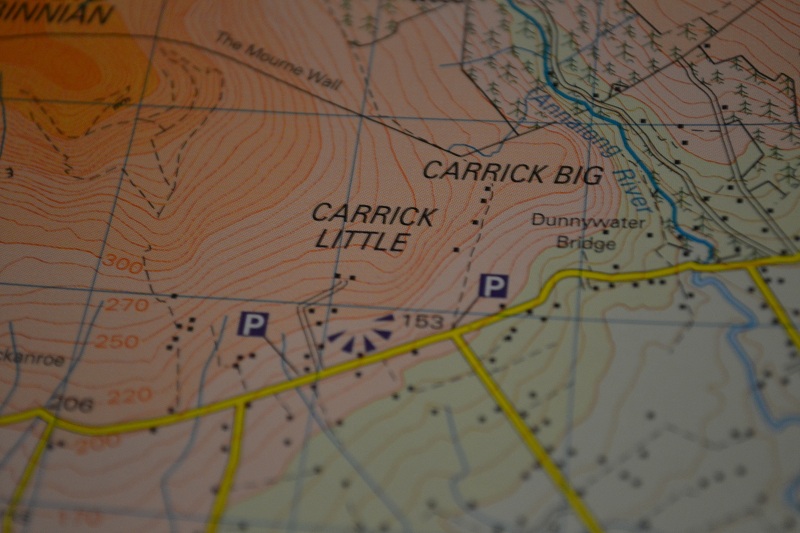 Carrick Little car park on map