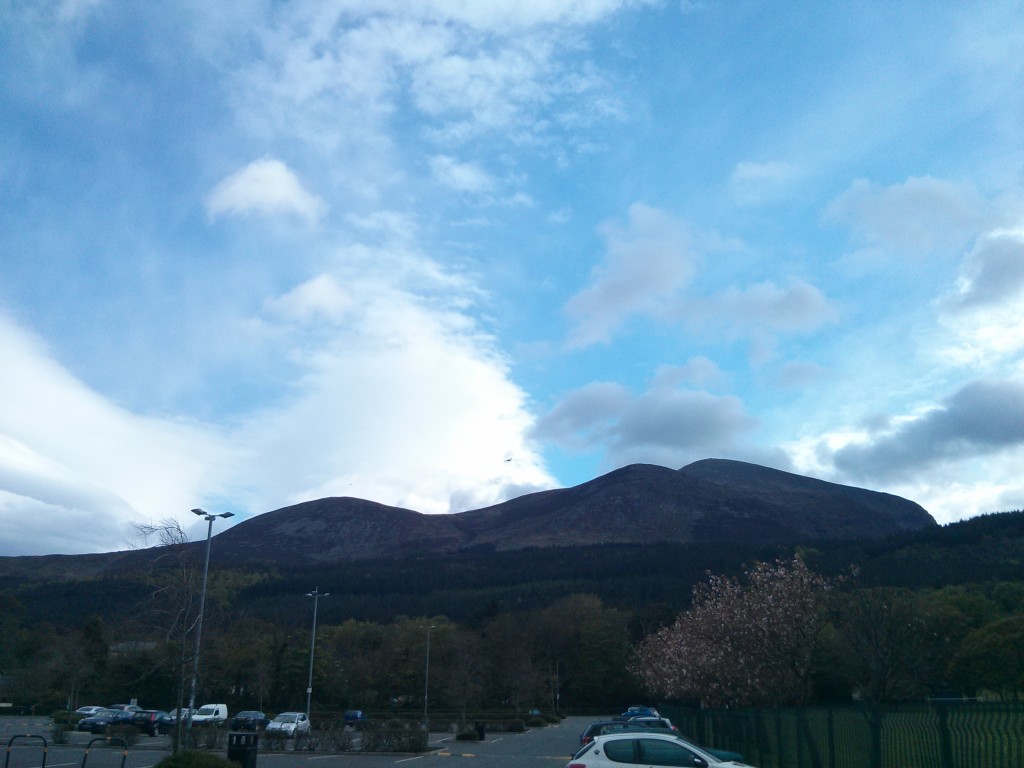 View from Donard Park