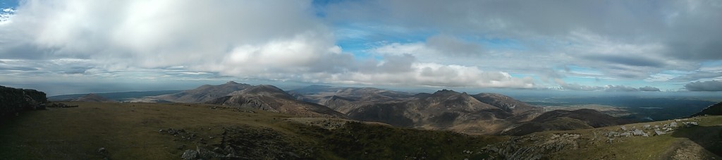 View from Commedagh