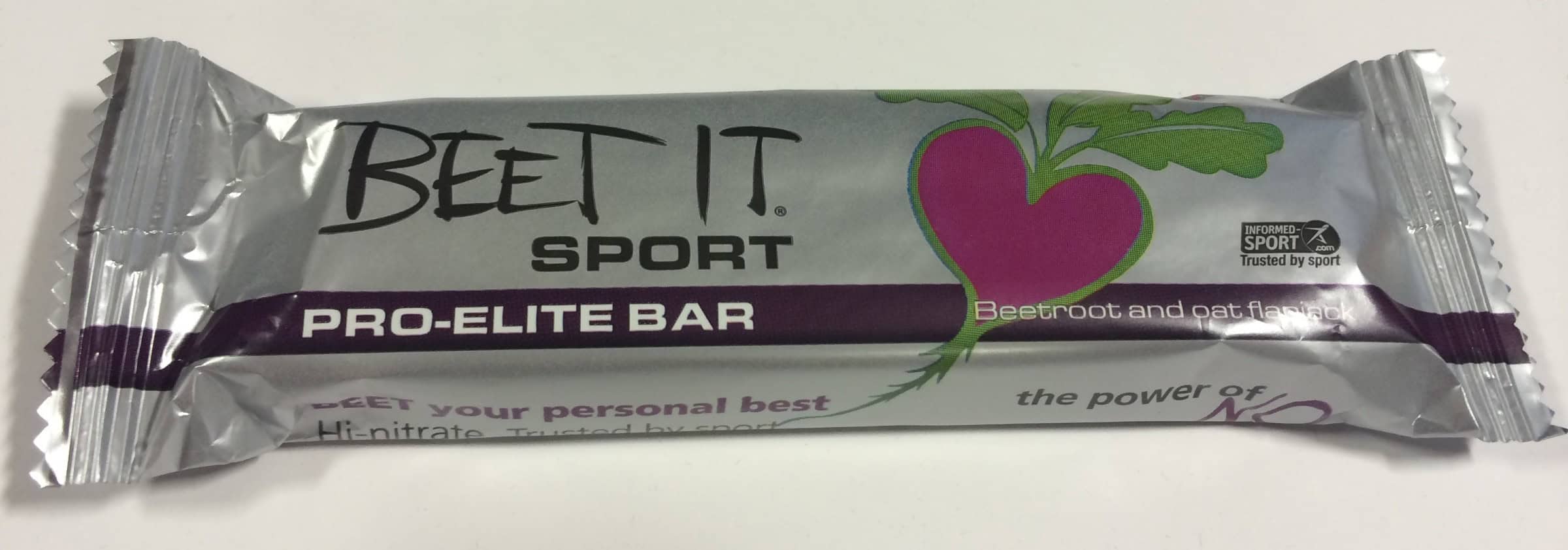 Beet It Pro-Elite Sport Bar Beet It Sport Pro-Elite Bar with beetroot and oat flavor, designed for athletes and outdoor enthusiasts.