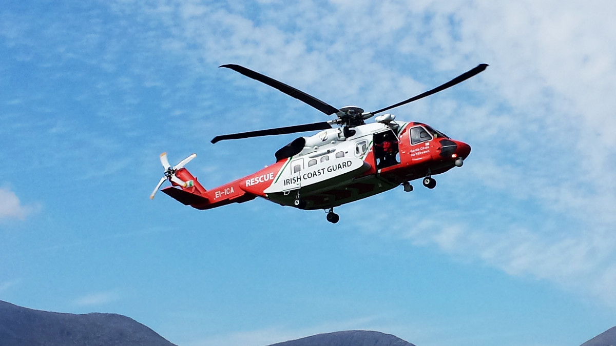 Irish Coastguard Rescue Helicopter