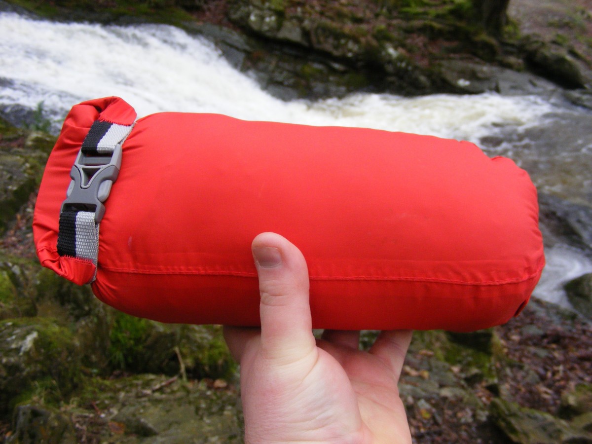 The Verglas insulator jacket packs down very well.