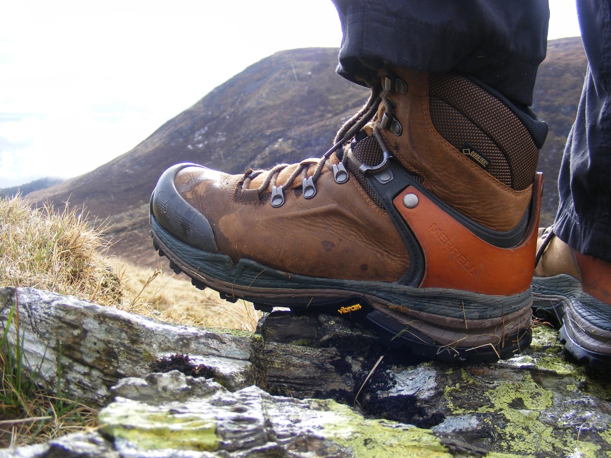 Merrell Crestbound in the Mourne Mountains
