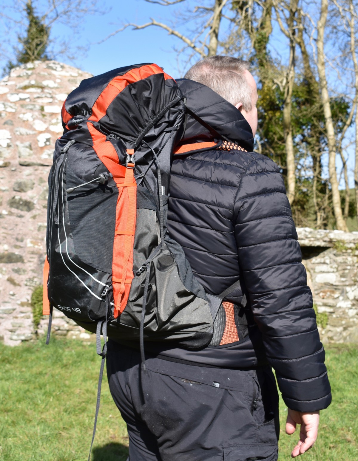 Osprey Exos 48 lightweight hiking pack