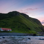 Sunset at Port Moon Bothy