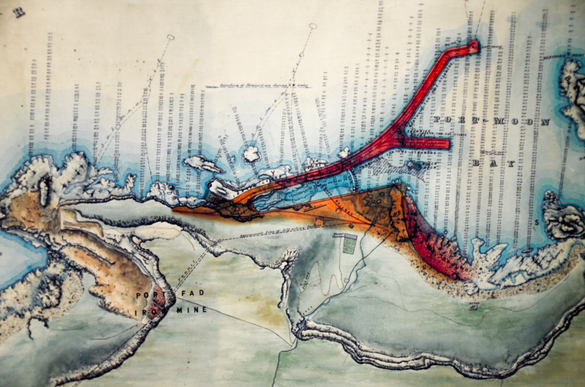 Map of proposed plans for Port Moon