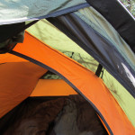 Vango Mirage with space between the inner and outer flysheet