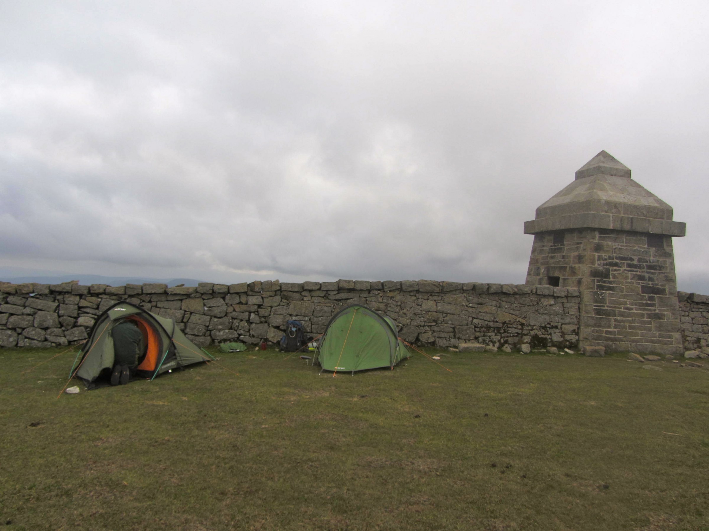 Our Pitch behind the wall