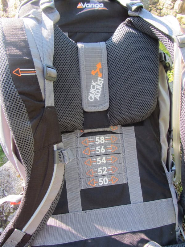 Vango Contour 60 + 10 litre rucksack review HikersBlog
