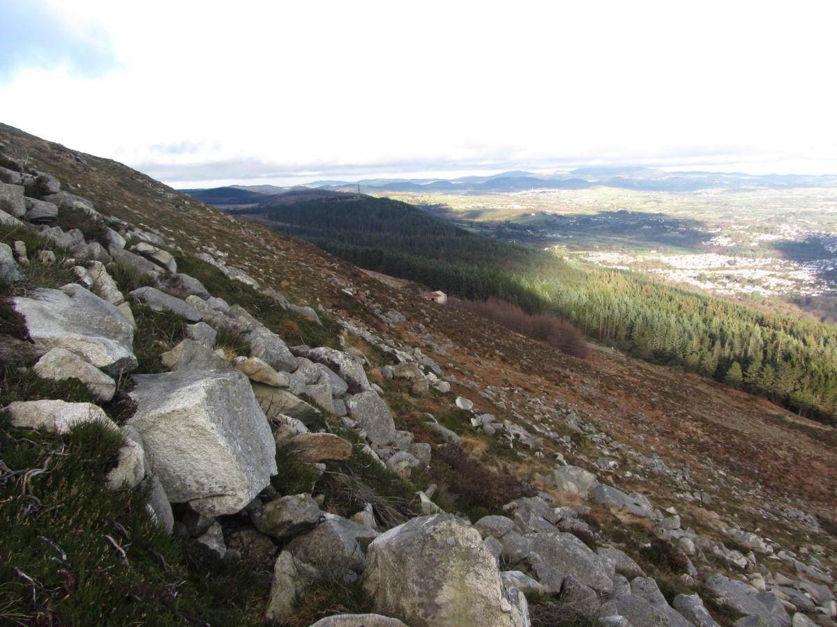 Boulder-field on Millstone