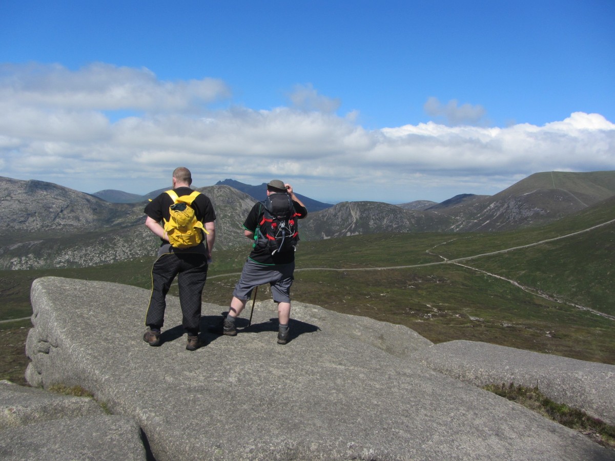 Outstanding views across the range