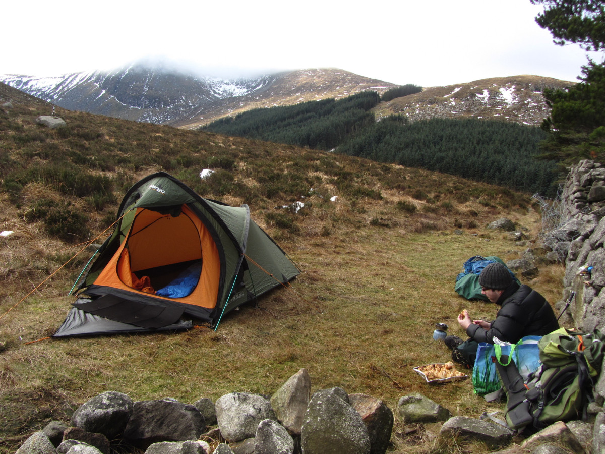 Vango Mirage with open porch