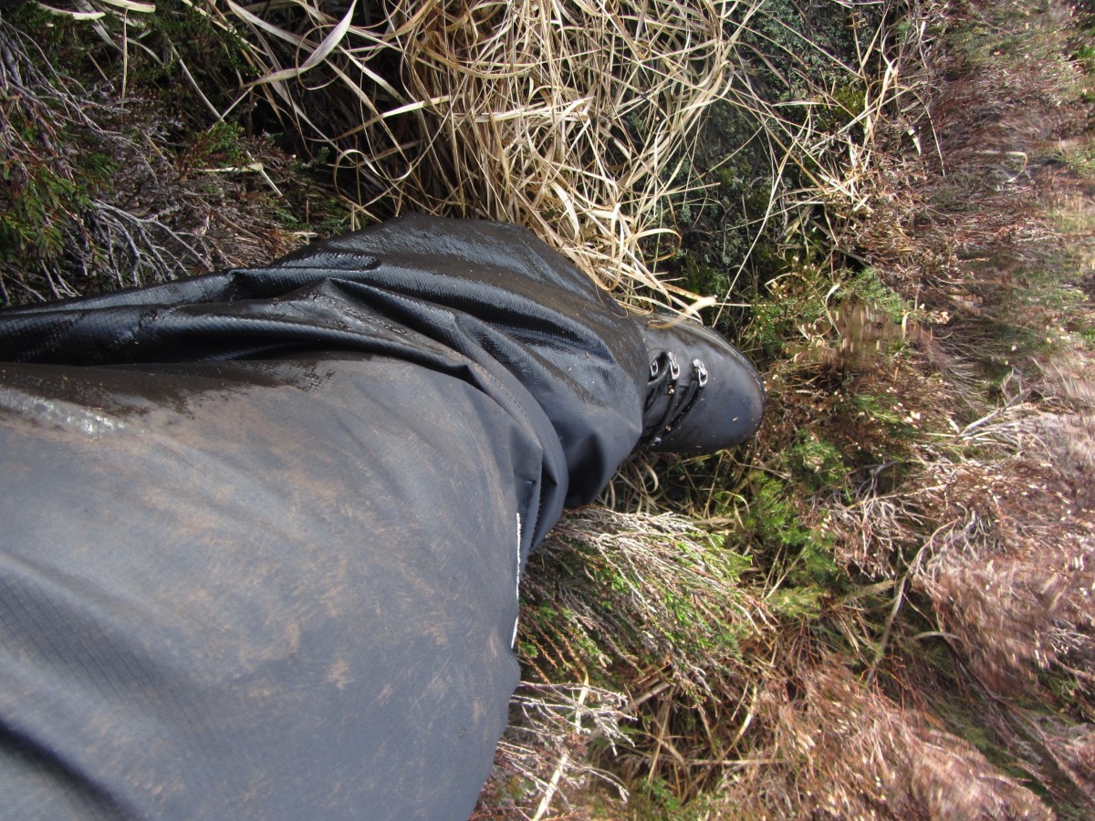 It's important to wash caked in dirt after each hike