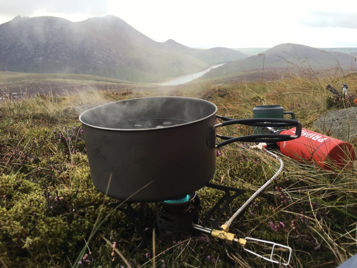 Supper on a hill