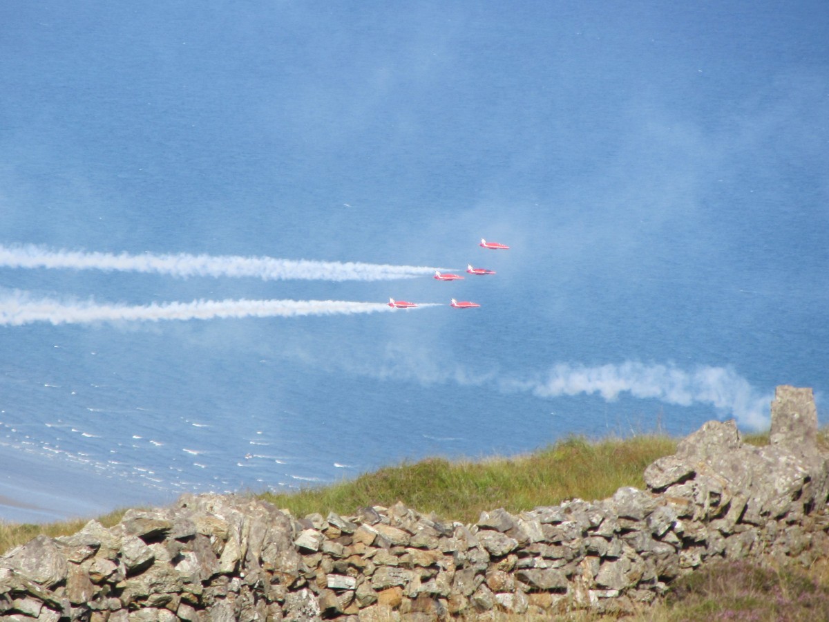 Red arrows