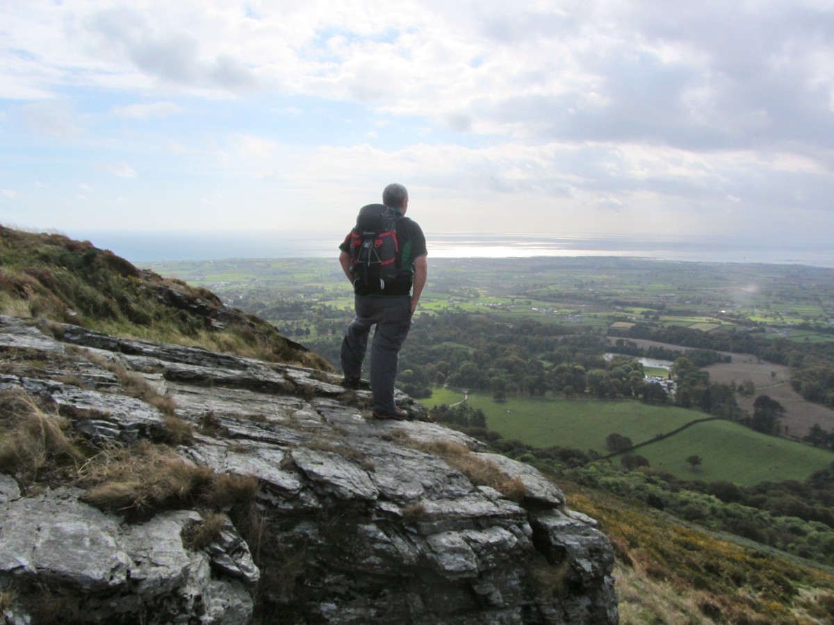 view towards Mourne park house.