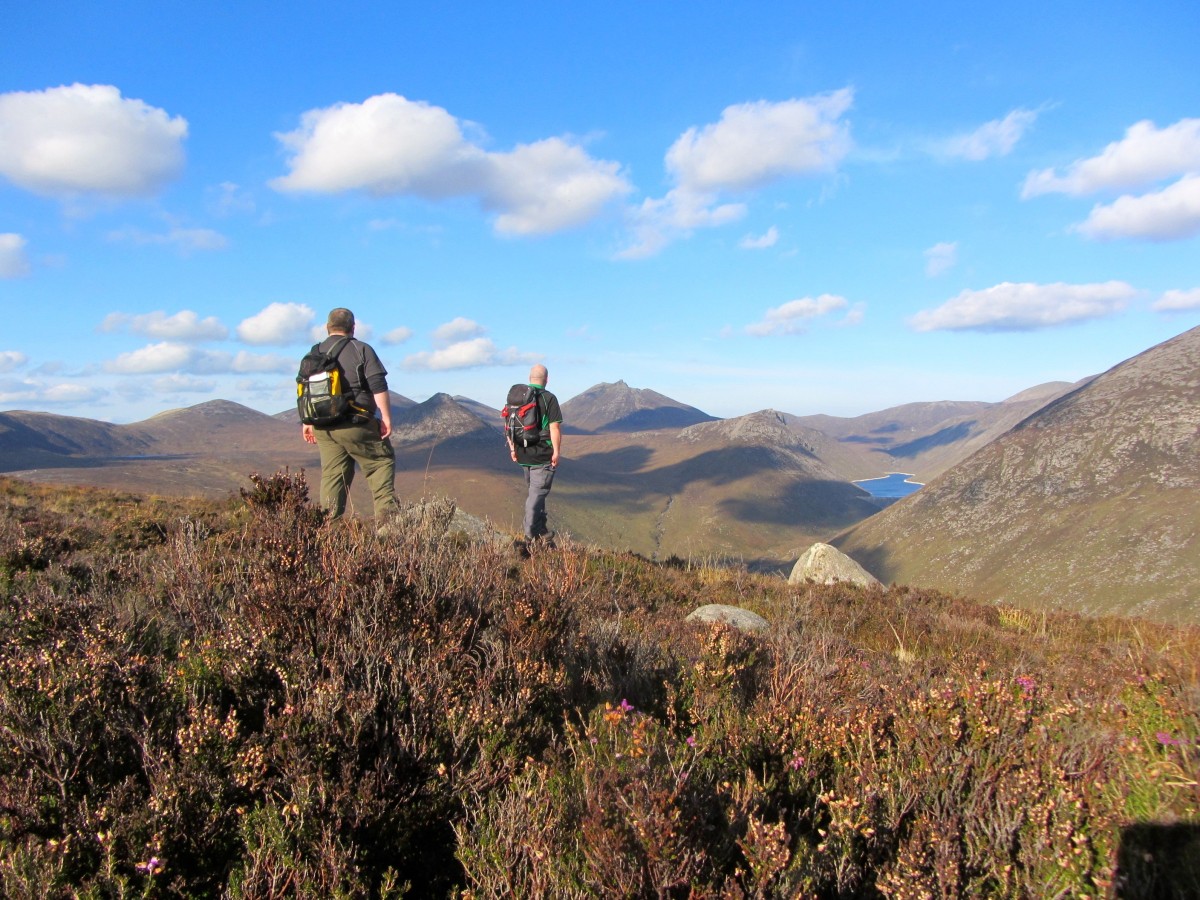 Amazing views across the range