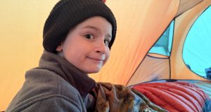Bring the kids! Introducing my son to wild camping