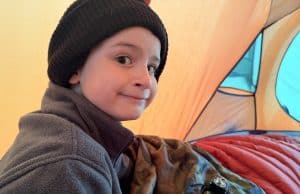 Bring the kids! Introducing my son to wild camping