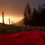 Sunsrise from bivi bag