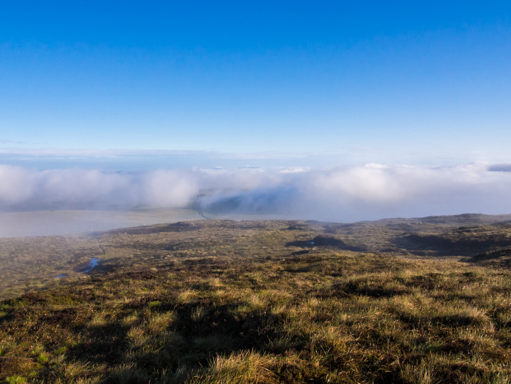 Cloud inversion over Antrim Hills