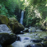 Cranny Falls Waterfall, Carnlough