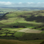 Shadows on hillsides