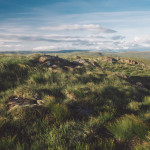 Grassy plains of the Antrim Hills