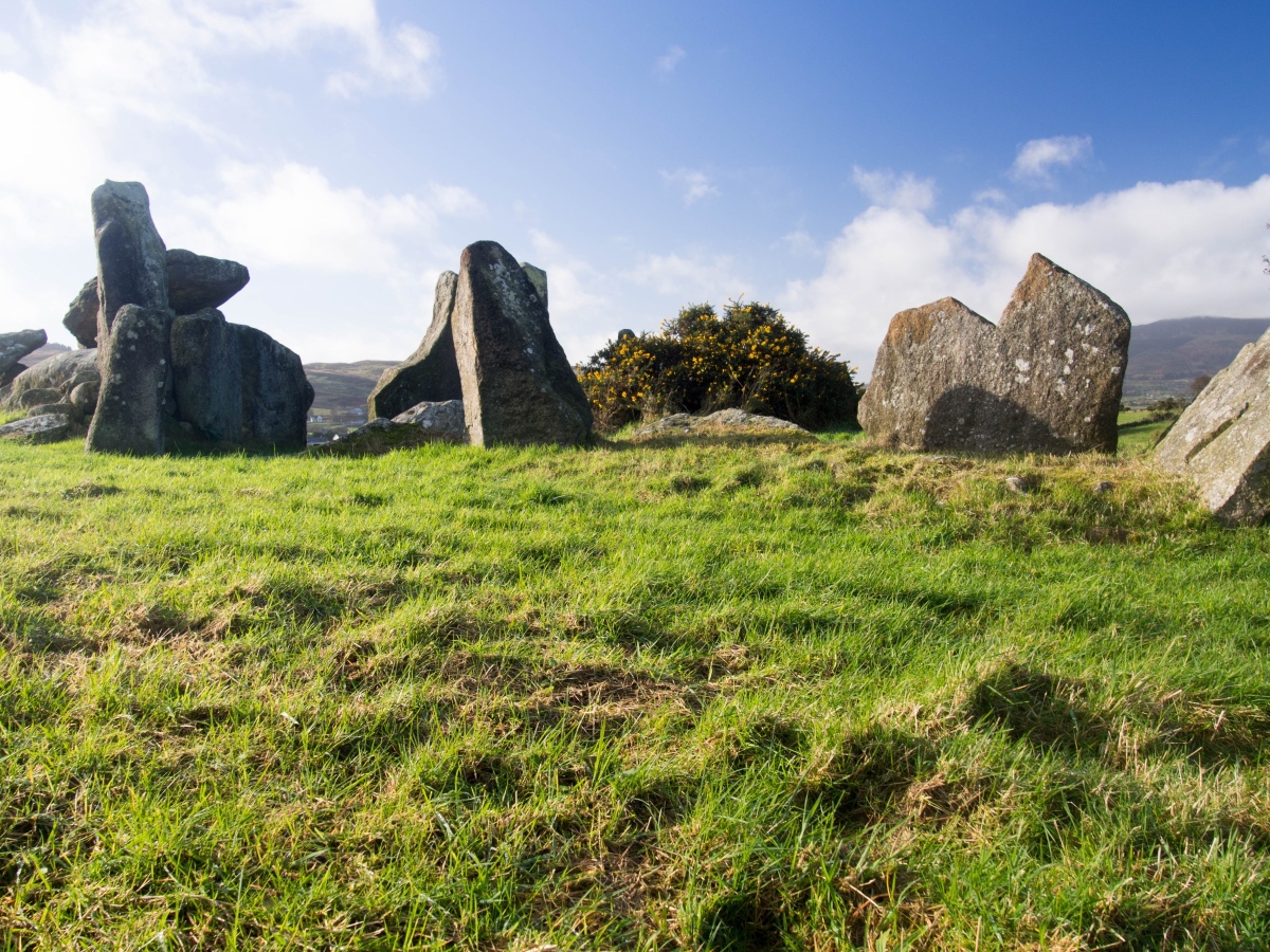 Impressive portal tomb