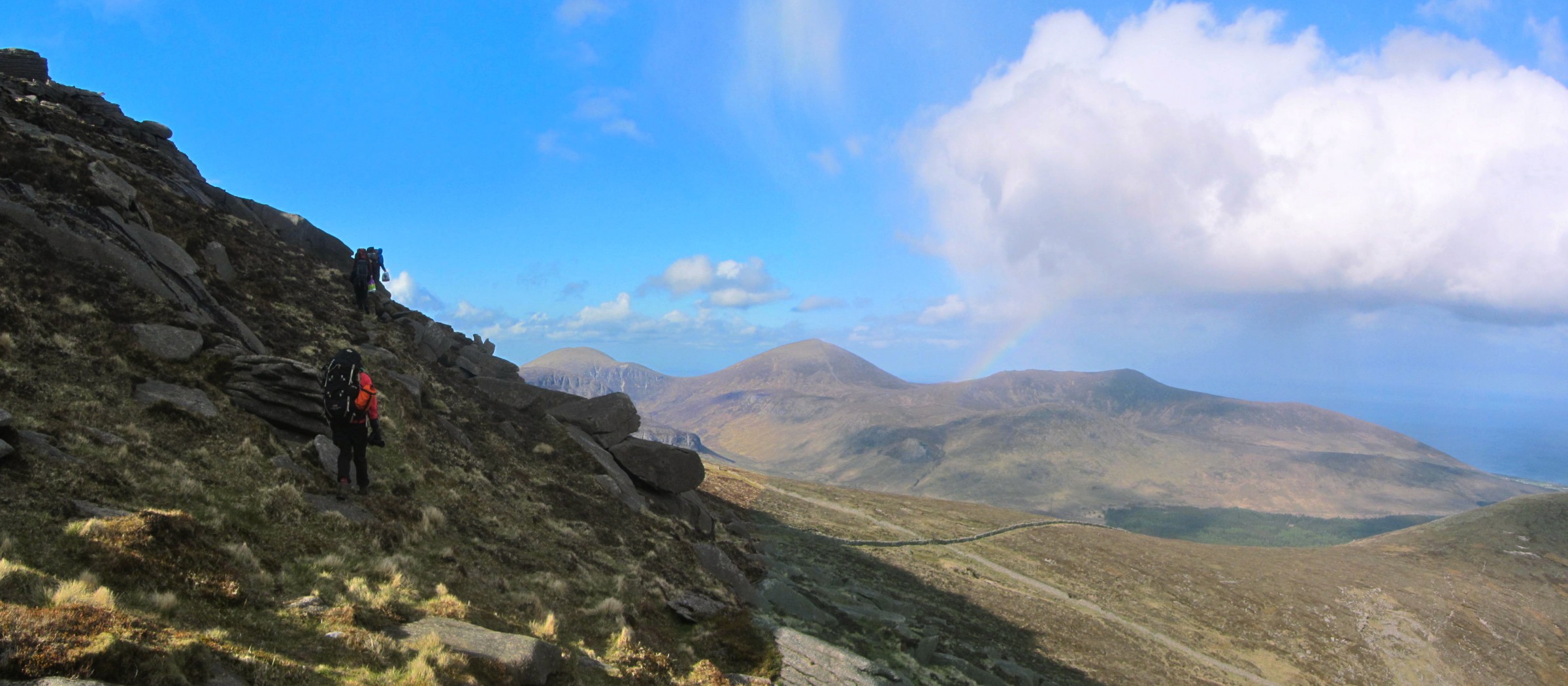 Nearing the summit