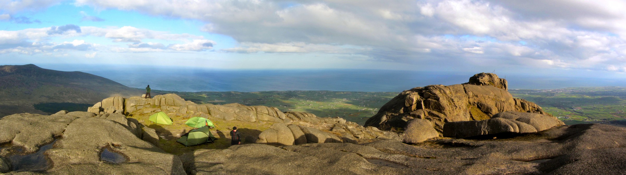 Binnian summit camp