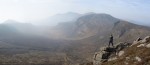 View from The Castles of Commedagh