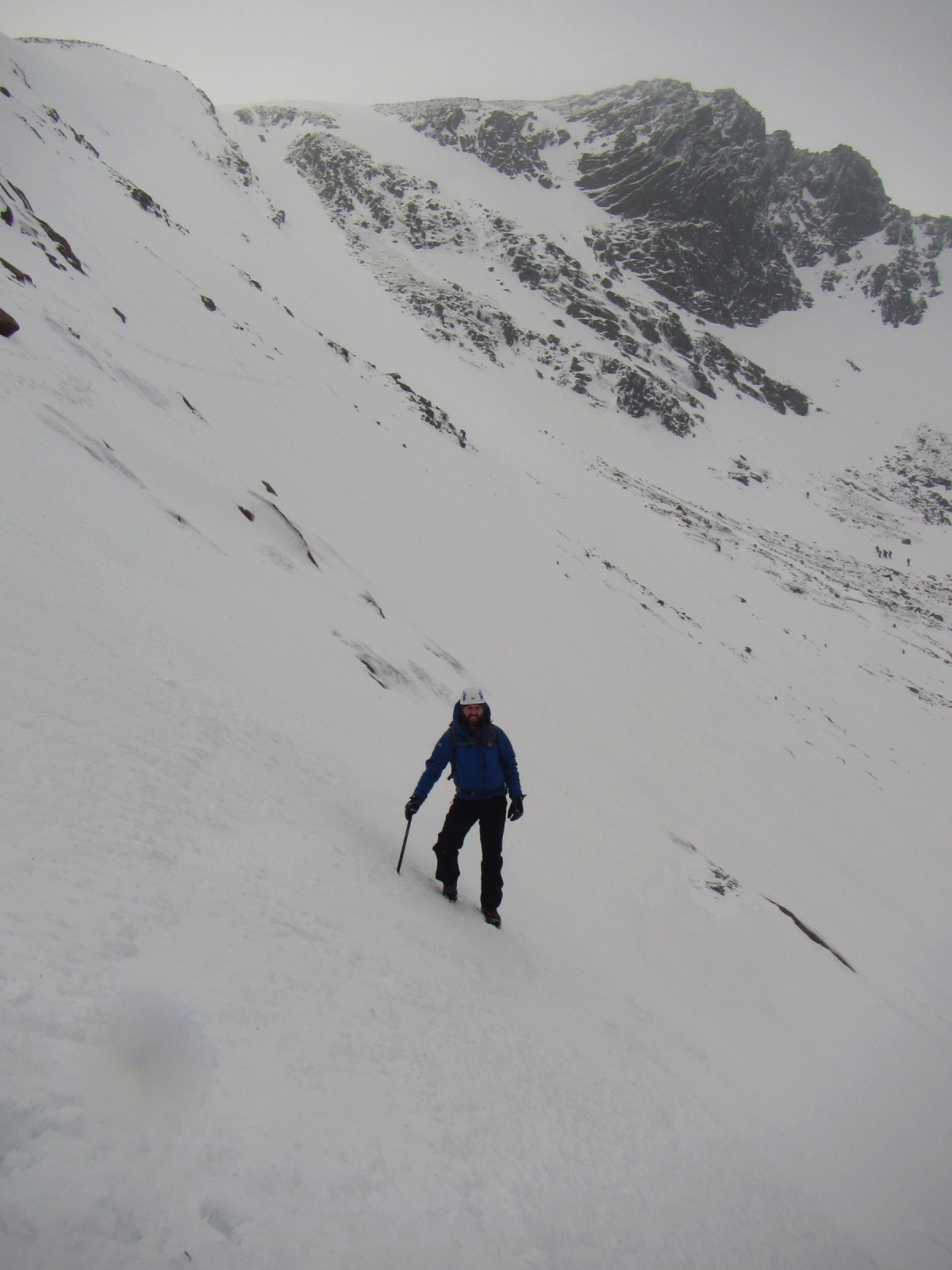 Below the Cairngorm plateau in Scotland